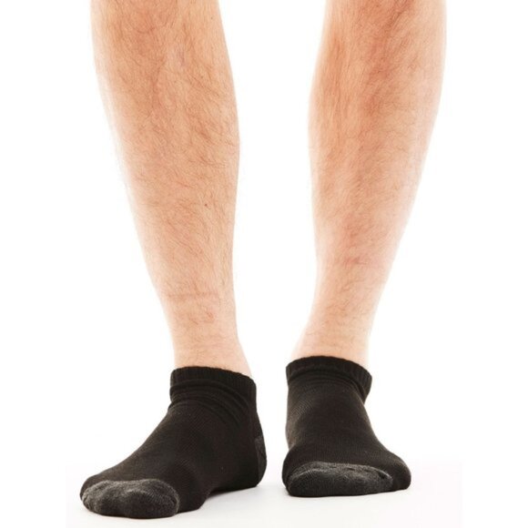 18 Pack Men's Low Cut Socks Synthetic S9 Black size: 13-15 New NWB - Picture 2 of 4